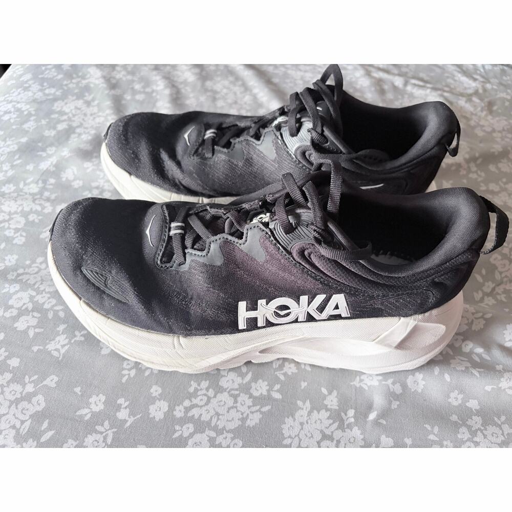 Hoka Gaviota 6 Black White Women's Size 9 Running Shoes